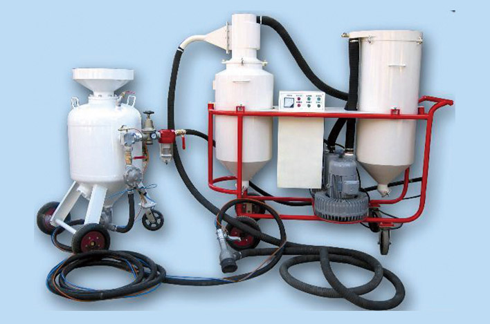 環保回收式噴砂機