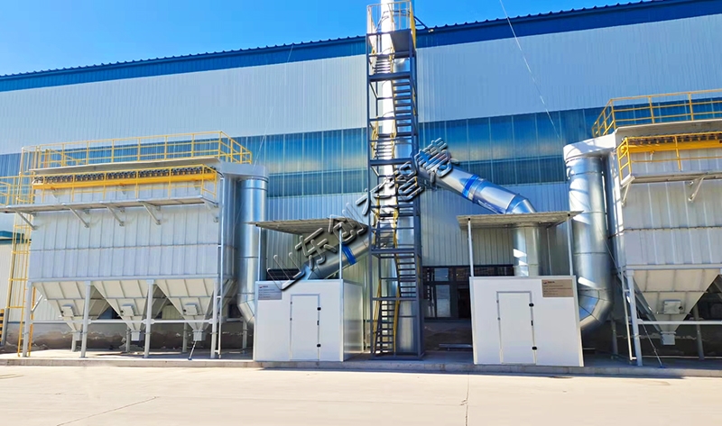 河南洛陽打磨房除塵凈化項目