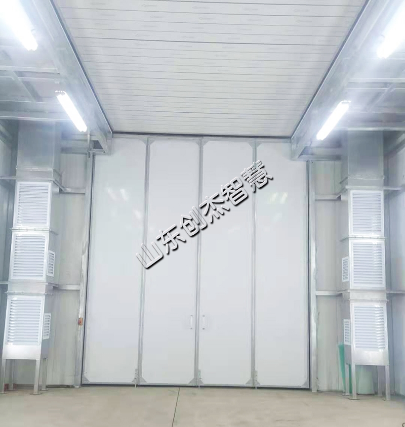 車間表面處理設備之打磨除塵房