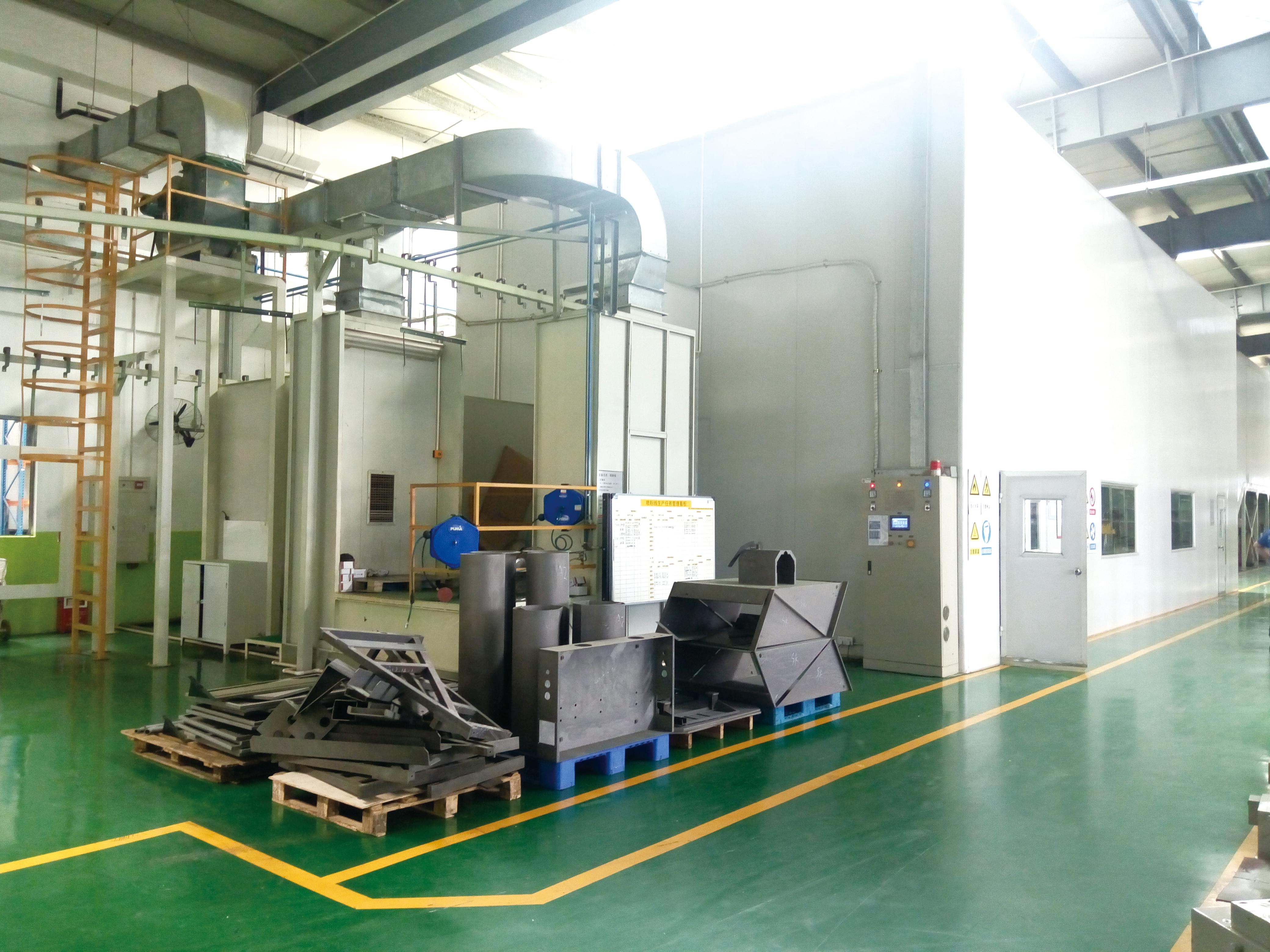 全自動粉末噴粉線設(shè)備的生產(chǎn)工藝