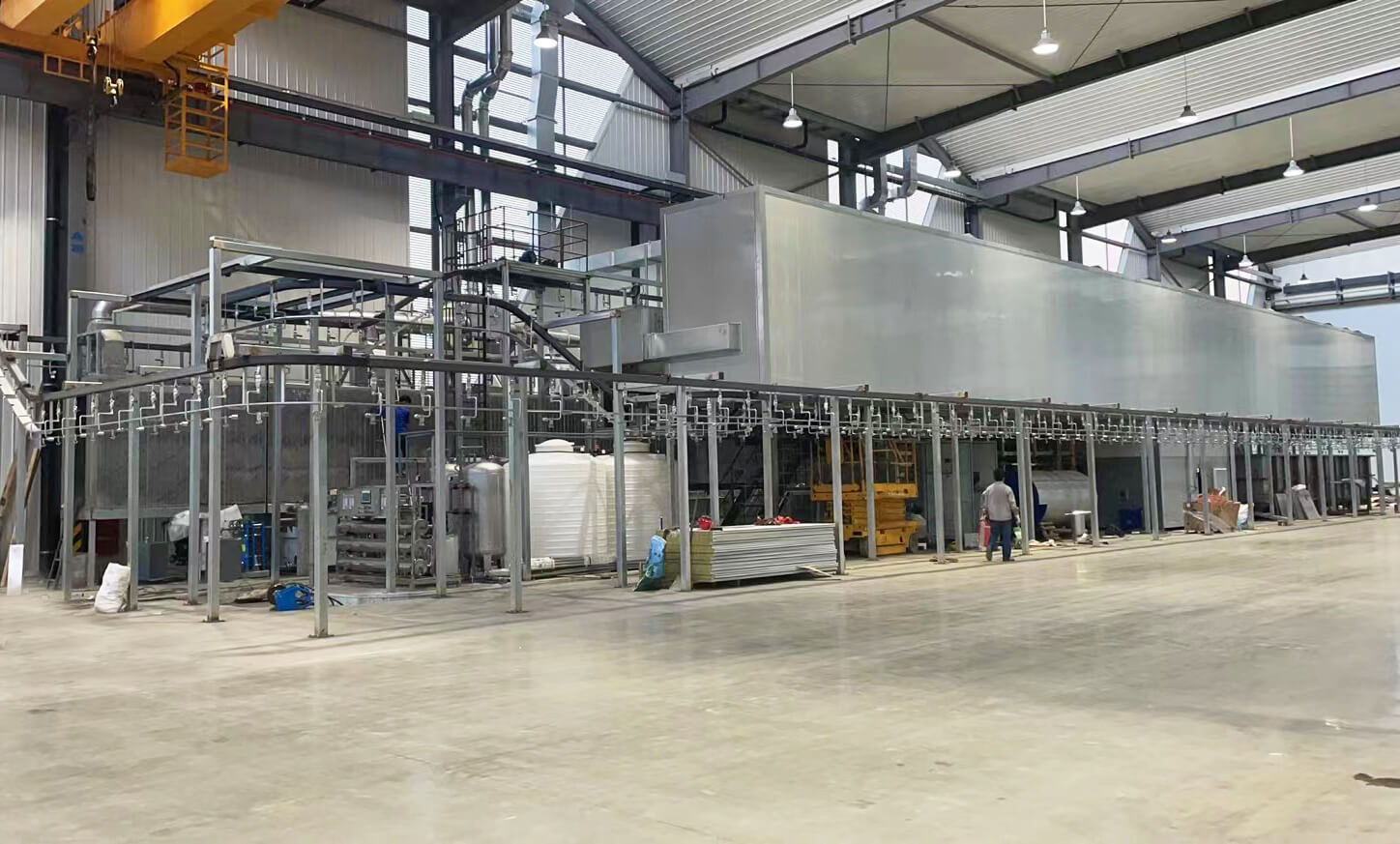 涂裝流水線的系統包含哪些內容？