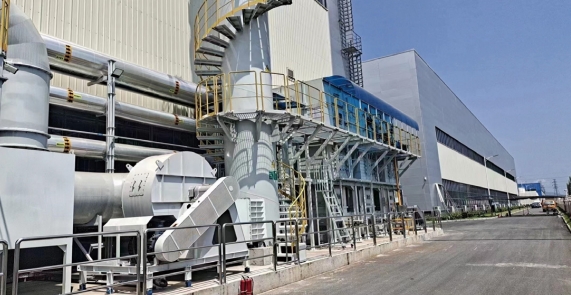 沸石濃縮轉輪+催化燃燒(CO)一體機1