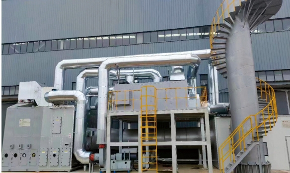 沸石濃縮轉輪+催化燃燒(CO)一體機3